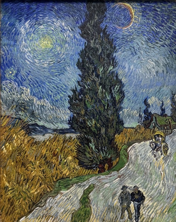 The same painting alone, straightened, without the room